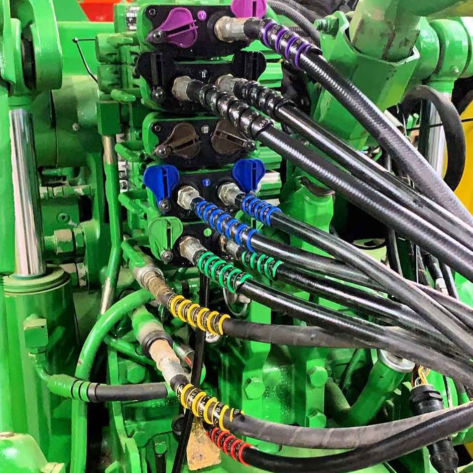 Reliable Hydraulic Hose Wrap for European Equipment